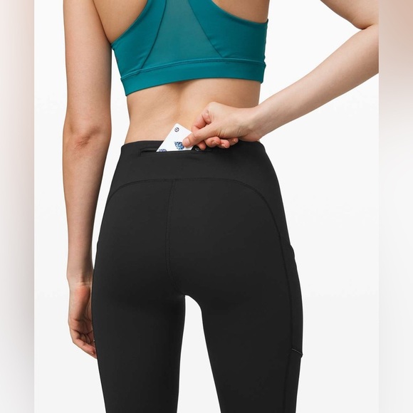 Lululemon Speed Up Tight 25" in Black Size 4 - Picture 5 of 10